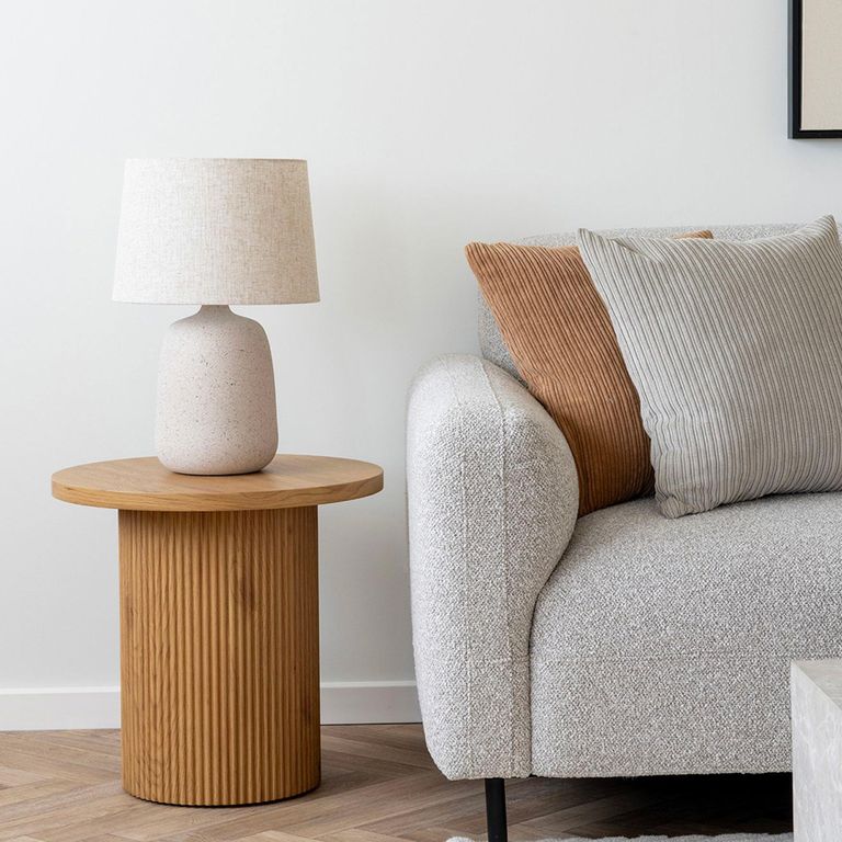 Croft Table Lamp - Stone