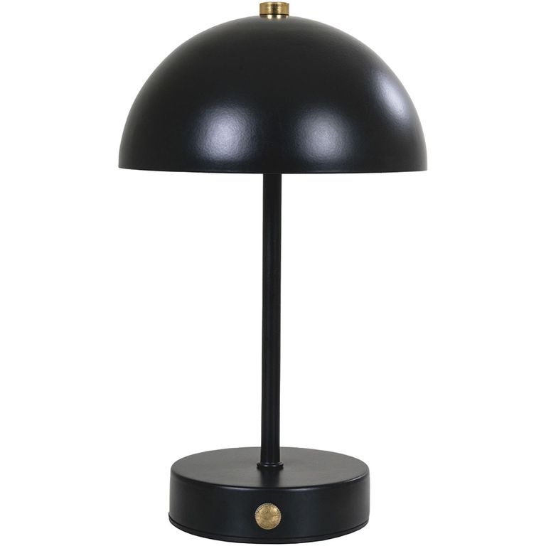 Holt Table Lamp - Black Metal
