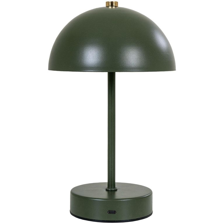 Holt Table Lamp - Green - Metal