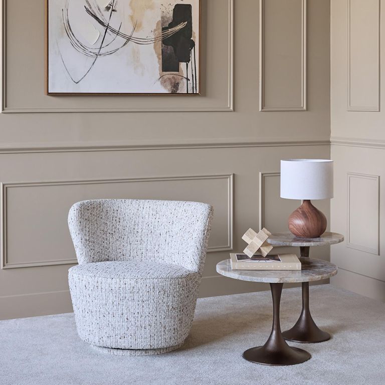 Ashford Table Lamp - Brown Ceramic