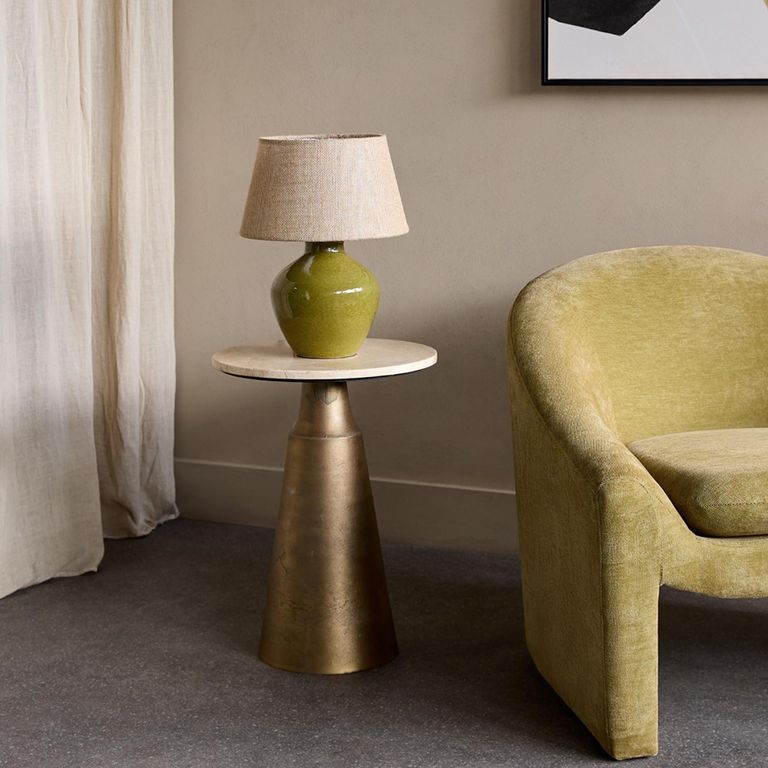 Aubrey Table Lamp - Green Ceramic - Small