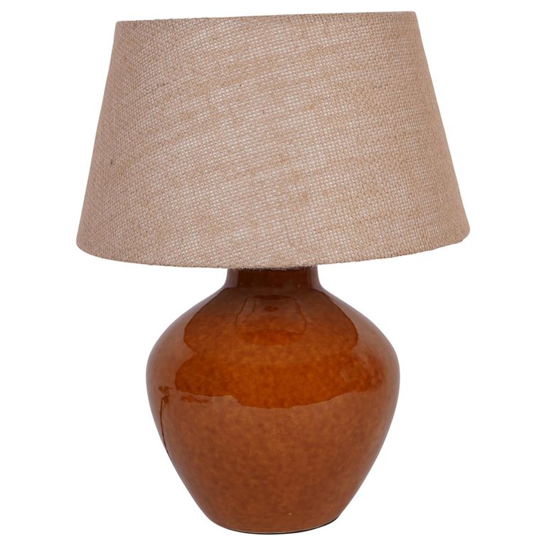 Aubrey Table Lamp - Terracotta Ceramic - Small