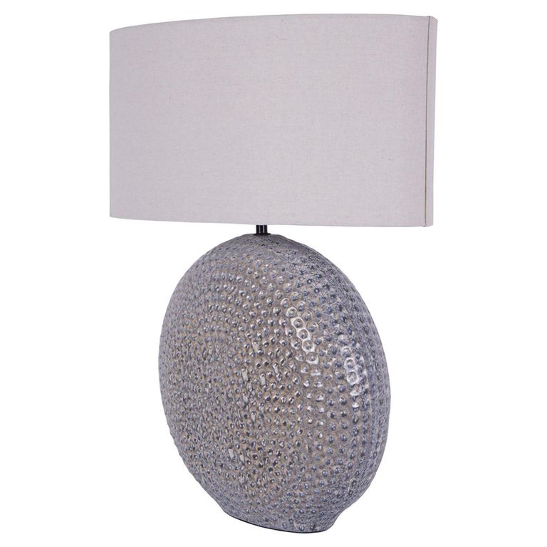 Lugo Table Lamp - Grey Ceramic