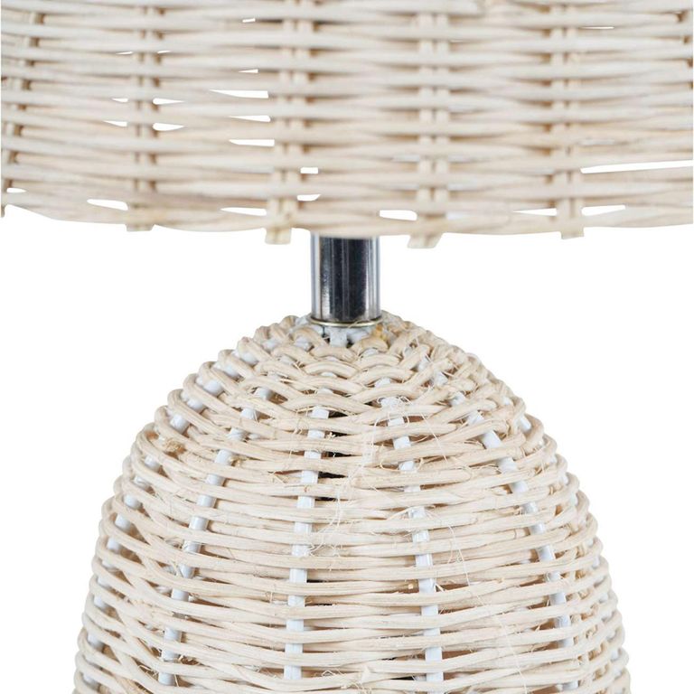 Natural Rattan Table Lamp - Mini