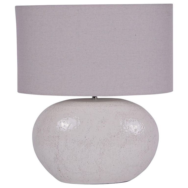 Oviedo Table Lamp - White Ceramic