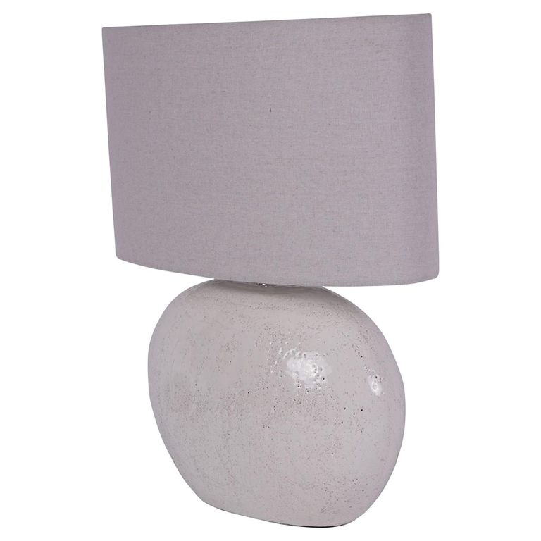 Oviedo Table Lamp - White Ceramic