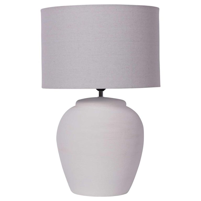 Rhodes Table Lamp - White Ceramic