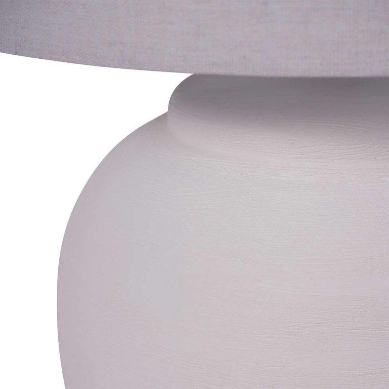 Rhodes Table Lamp - White Ceramic