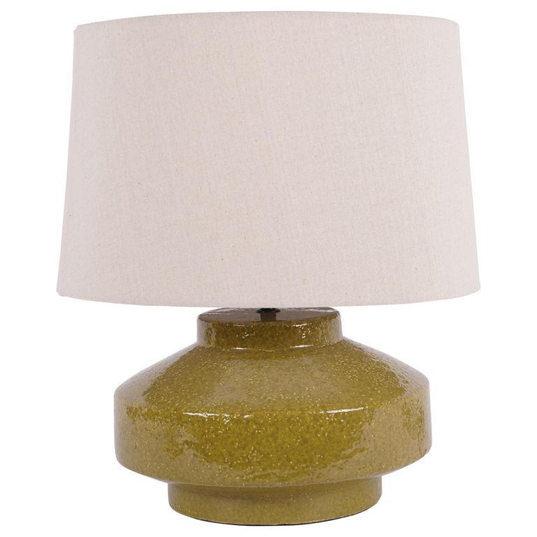 San Sebastian Table Lamp - Green Ceramic