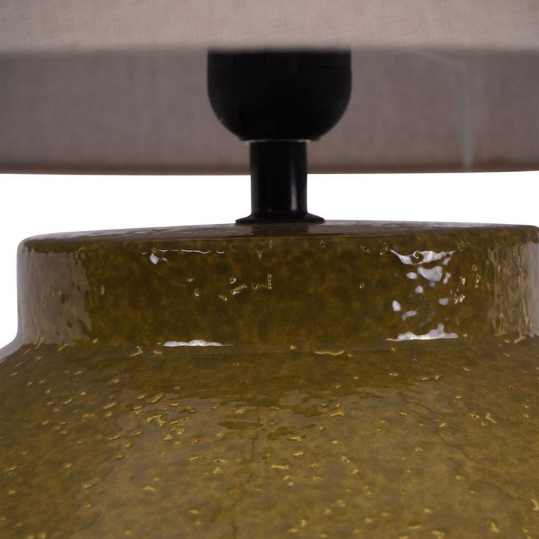 San Sebastian Table Lamp - Green Ceramic