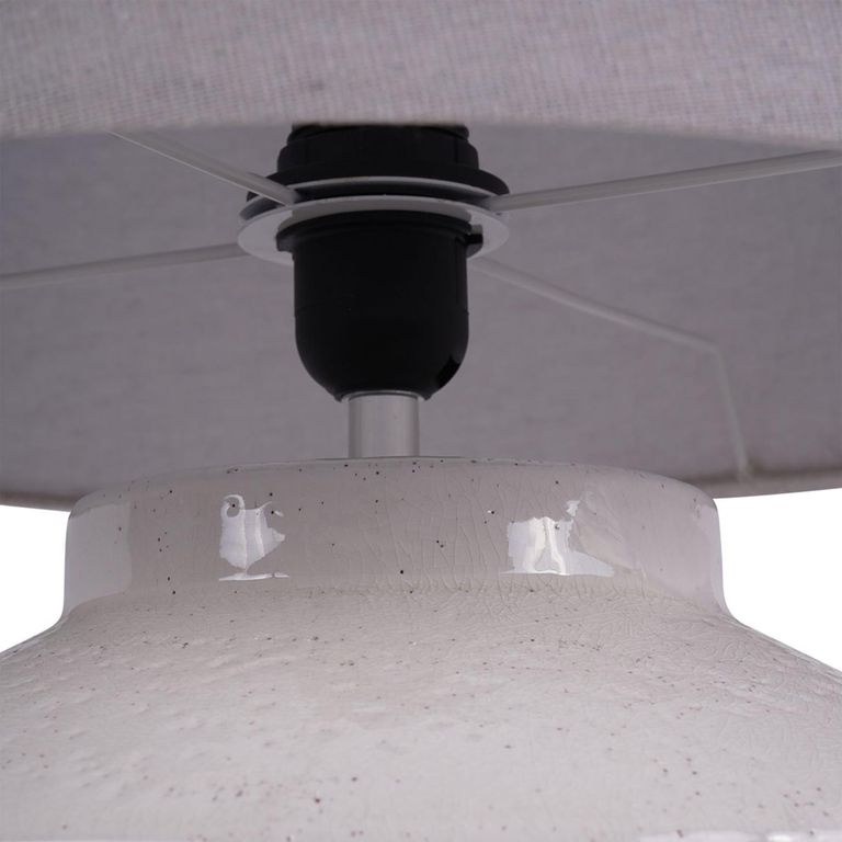 San Sebastian Table Lamp - White Ceramic