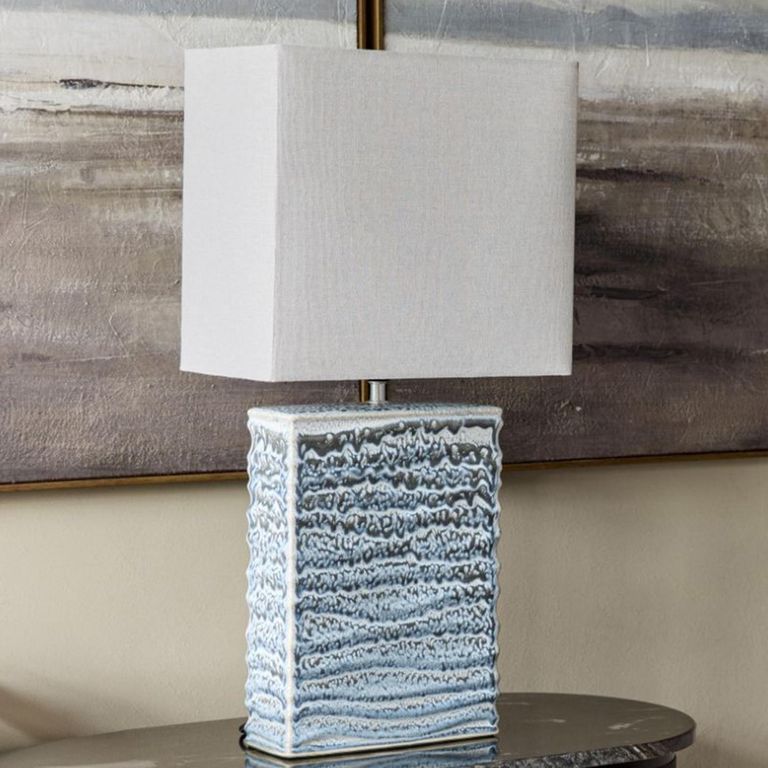 Sereno Table Lamp - Off White Ceramic