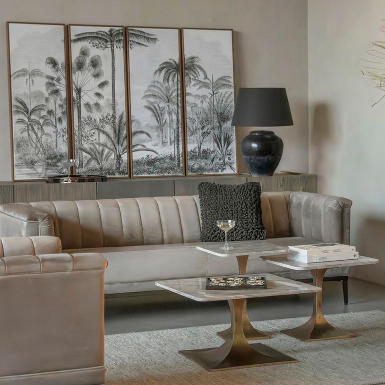 Skyline Table Lamp - Black Ceramic - Large