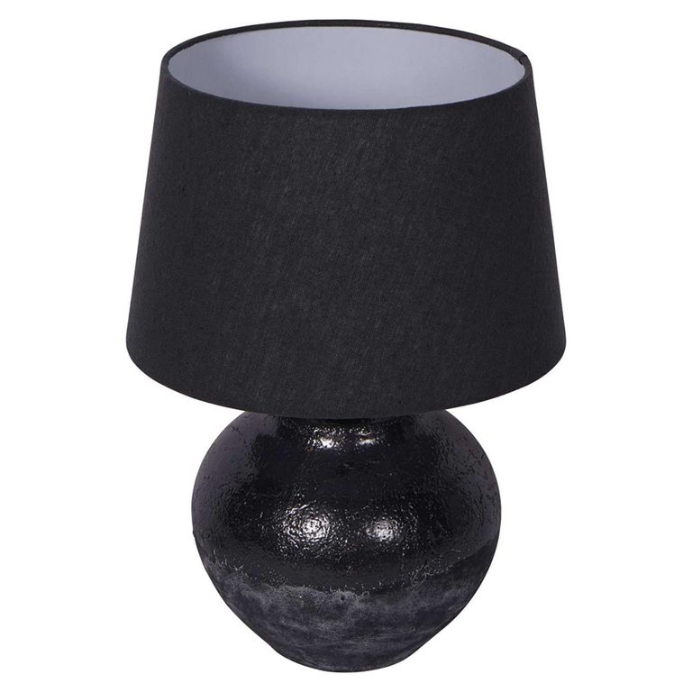 Skyline Table Lamp - Black Ceramic - Small