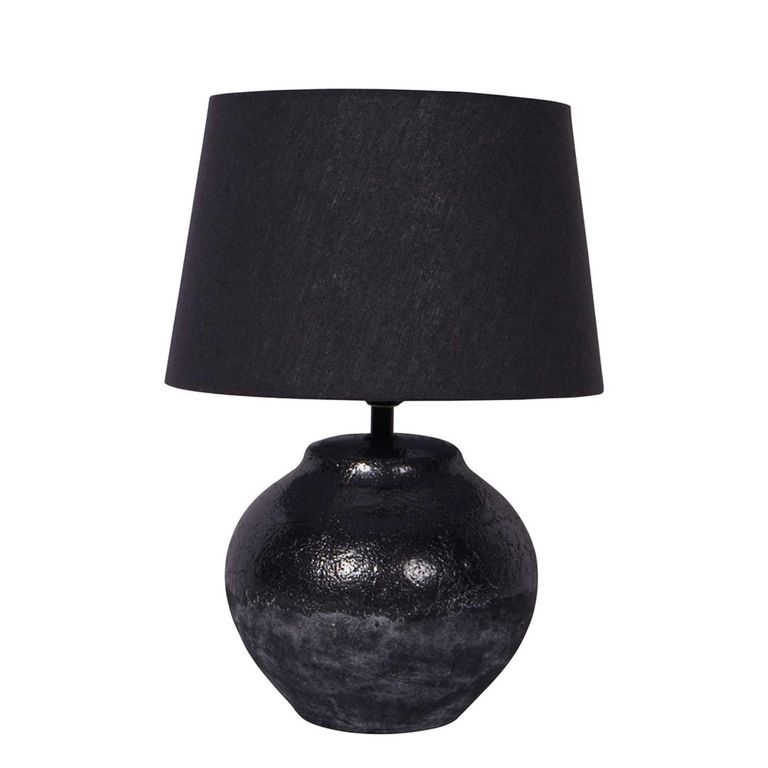 Skyline Table Lamp - Black Ceramic - Small