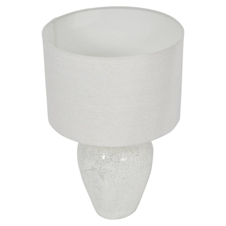 Speckle Table Lamp - White Ceramic