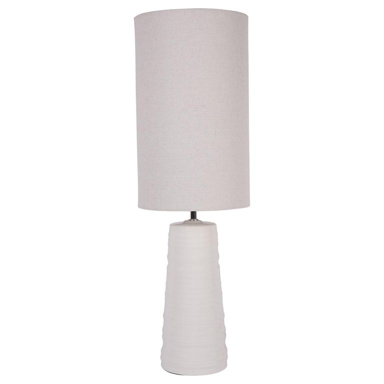 Tivoli Table Lamp - White Ceramic