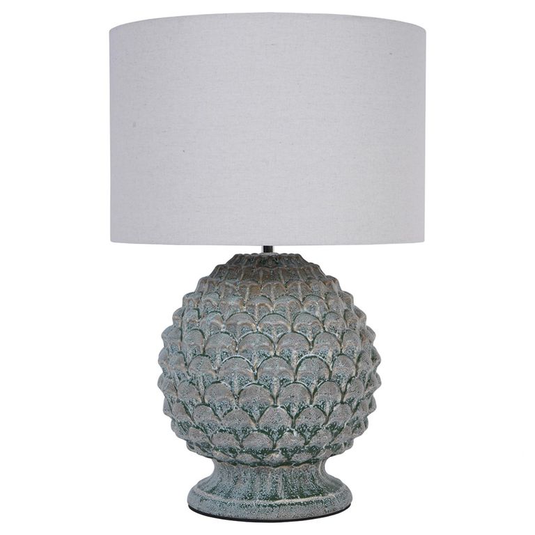 Verona Table Lamp - Green Ceramic