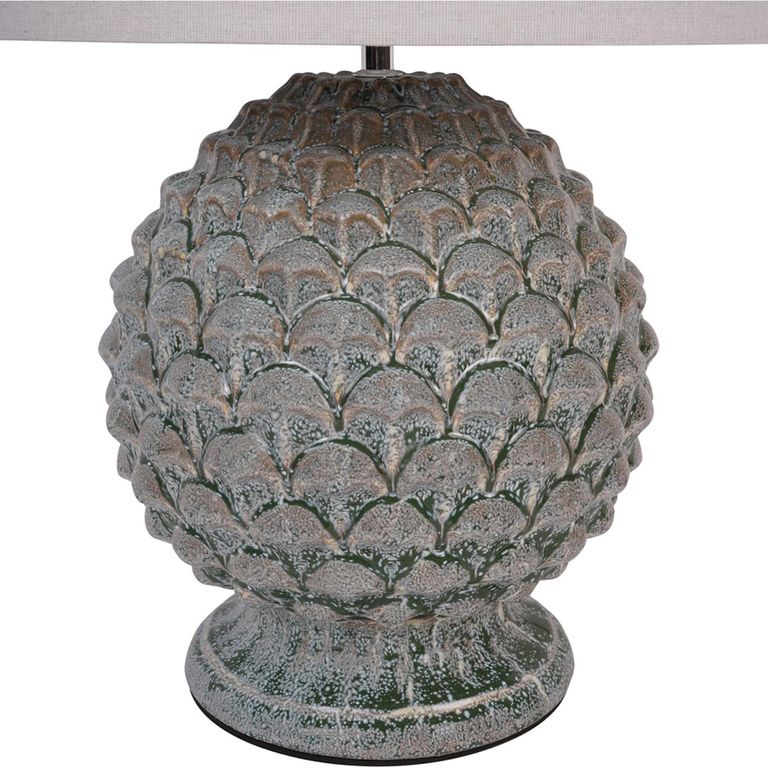 Verona Table Lamp - Green Ceramic