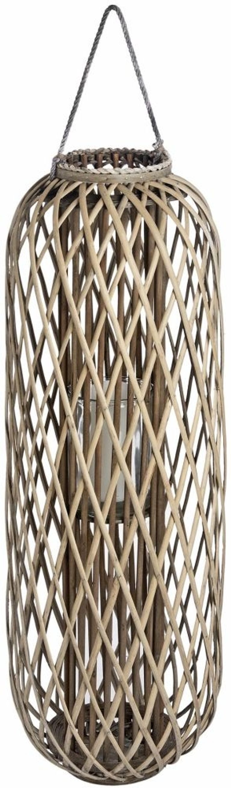 Mackay Standing Wicker Lantern