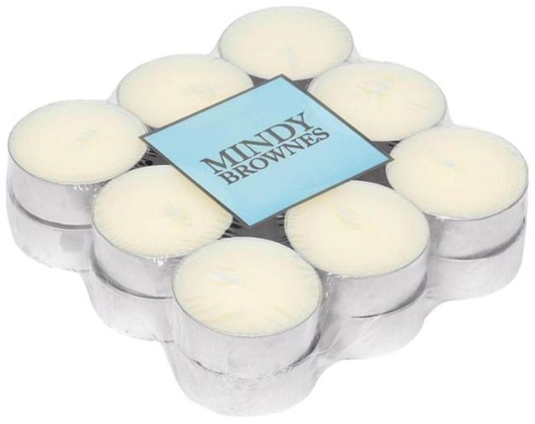 Vanilla T-Lights - Silver - Set of 48