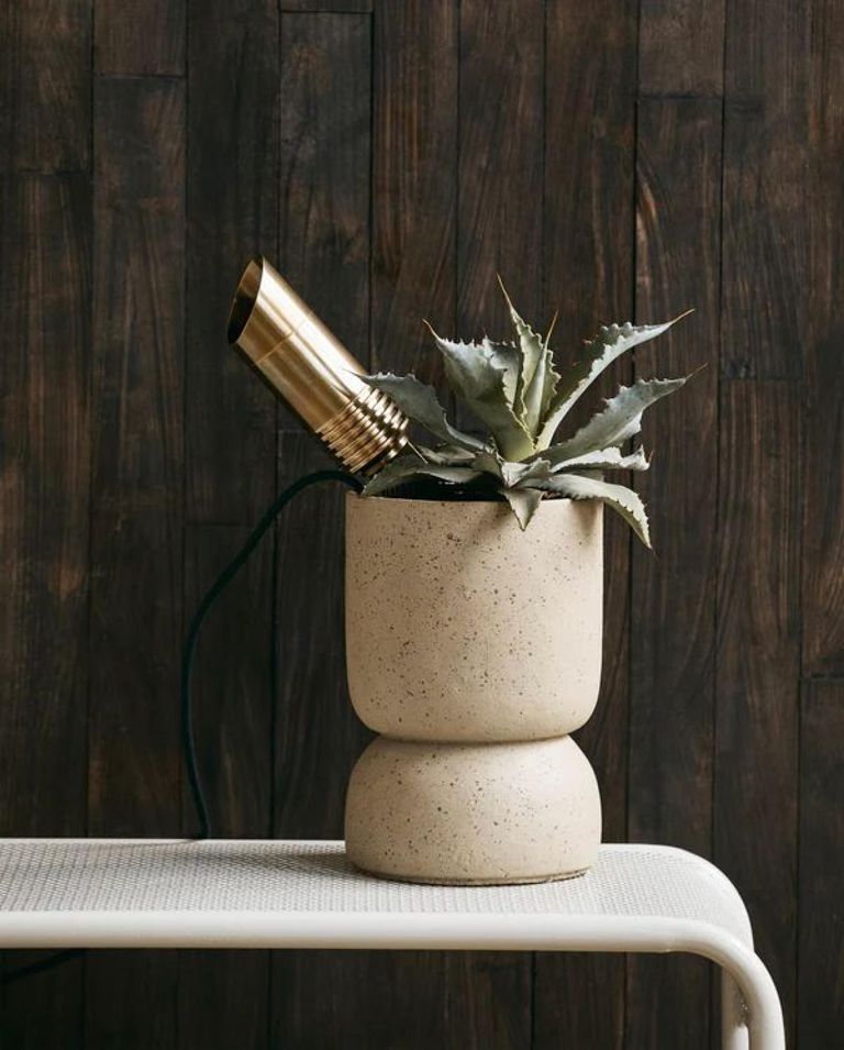 Bragi Brass Outdoor Spike Lamp