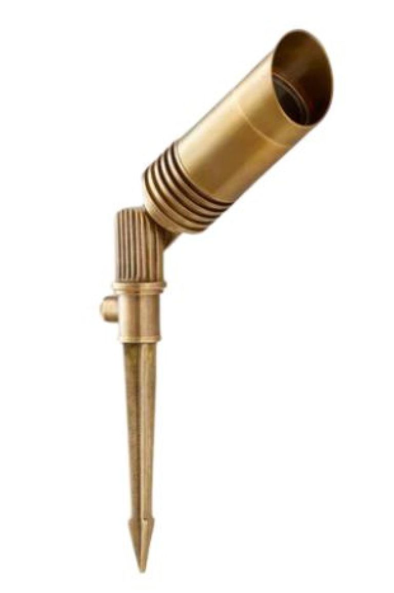 Bragi Brass Outdoor Spike Lamp