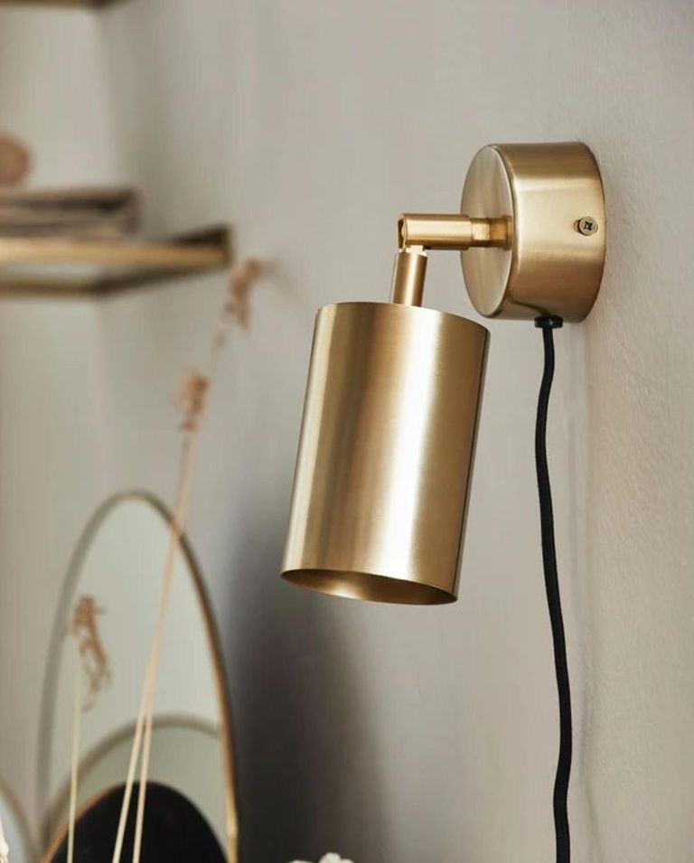 Maia Gold Spot Light Wall Lamp