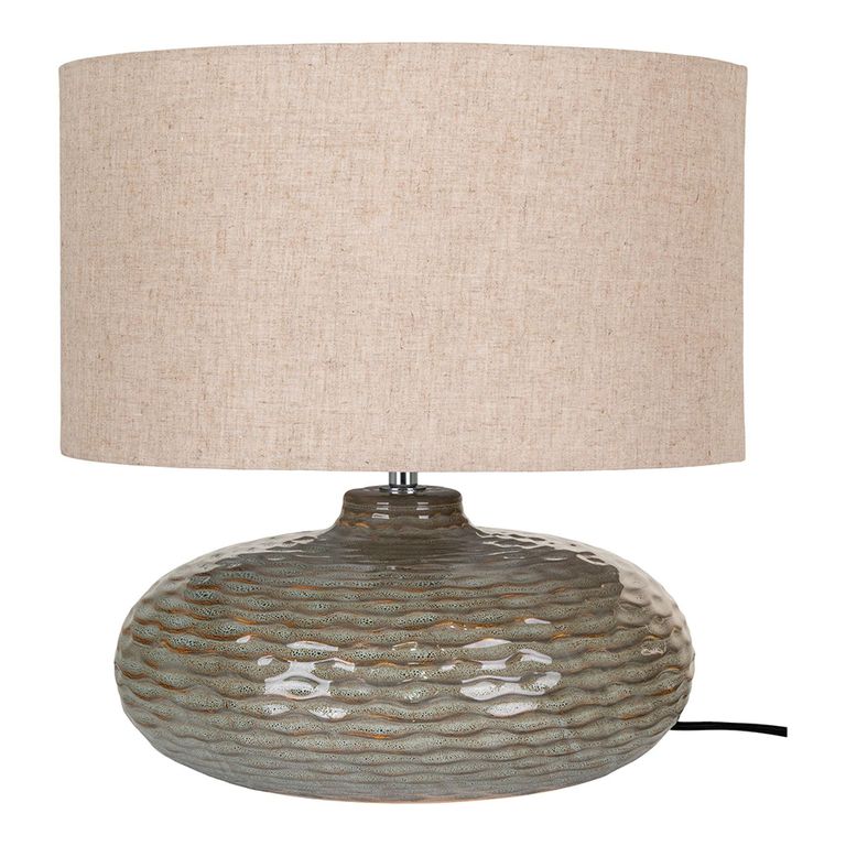 Oldham Table Lamp - Green - Ceramic