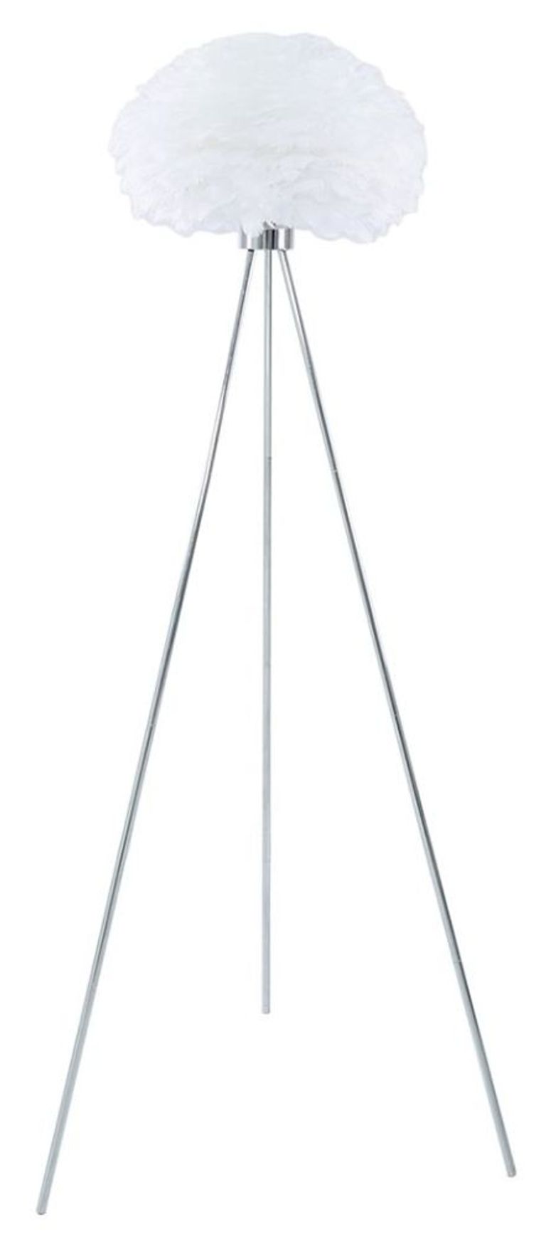 Floor Lamp - Tripod - White Shade