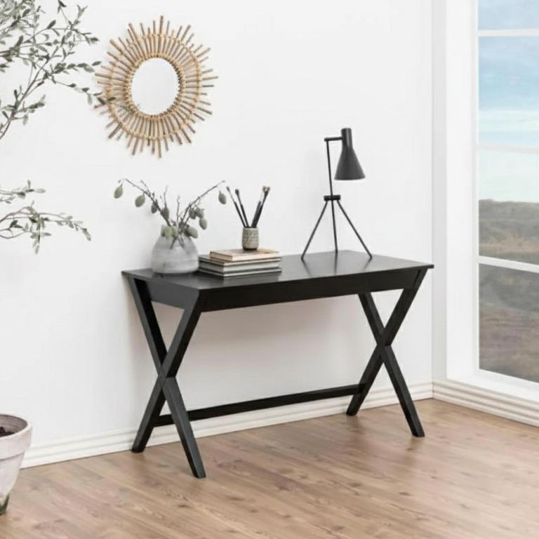 Writex Desk - 1 Drawer - Black Oak