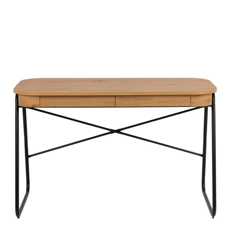 Blueton Desk - 2 Drawer - Wild Oak