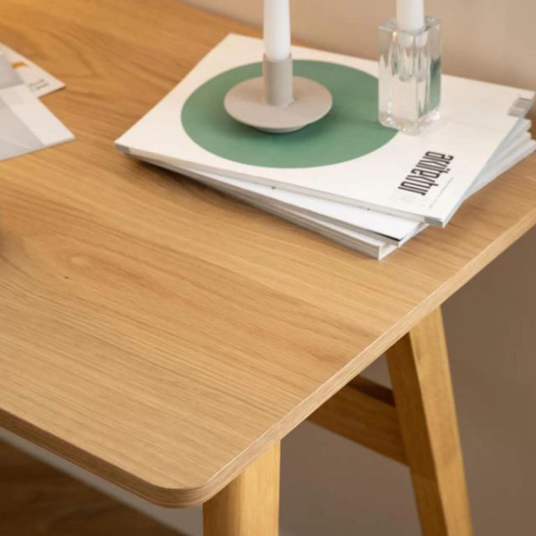 Barnett Office Desk - 1 Drawer - Oak