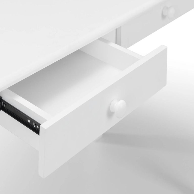 Carrington Desk - 2 Drawer - White