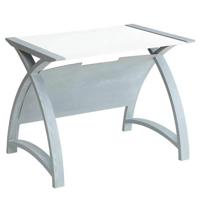 Curve Laptop Table - Grey - 900LT - PC201