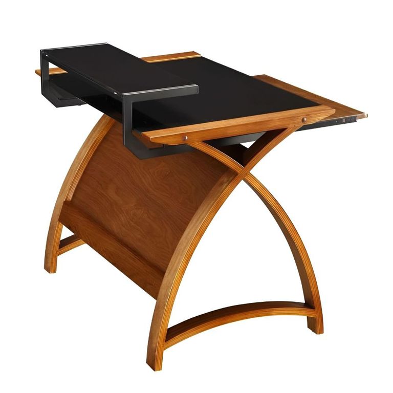 Curve Computer Desk - Walnut - PC201 900