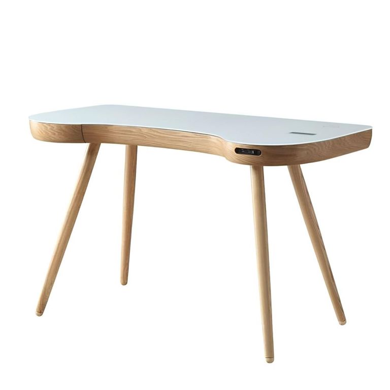 San Francisco Charging Desk with Bluetooth Speaker - Ash - PC711