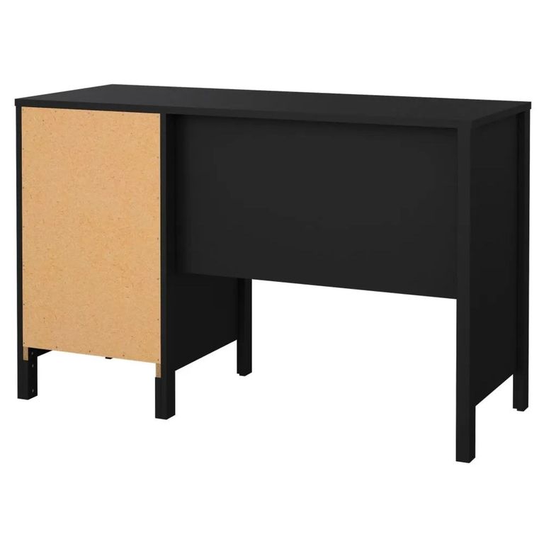 Clearance - Barcelona Desk - 3 Drawer - Black - A526