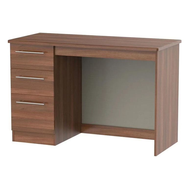 Sherwood Desk - 3 Drawer - Walnut