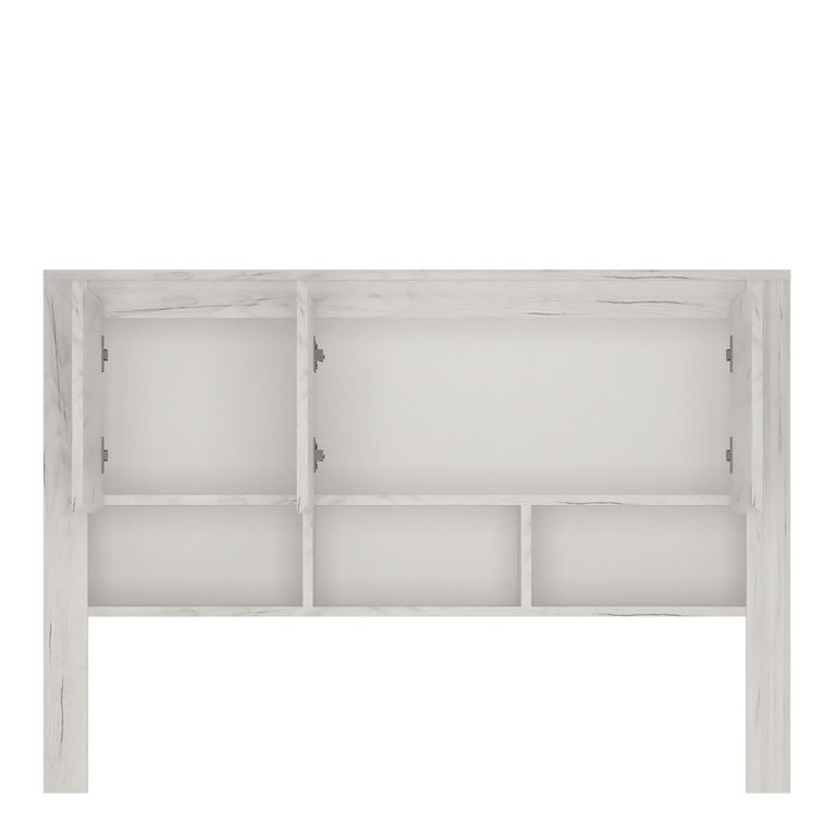 Angel Desk Top Unit - 3 Doors - White