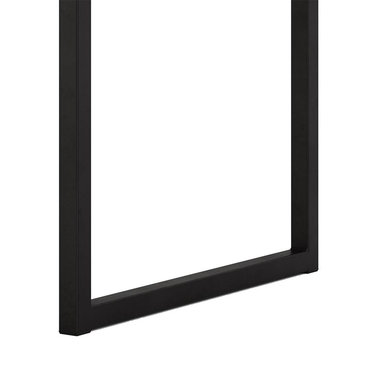 Function Plus Corner Desk - 2 Drawer - Black and Oak
