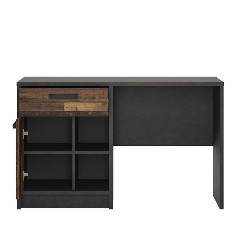 Brooklyn Desk - 1 Door - 1 Drawer - Rustic