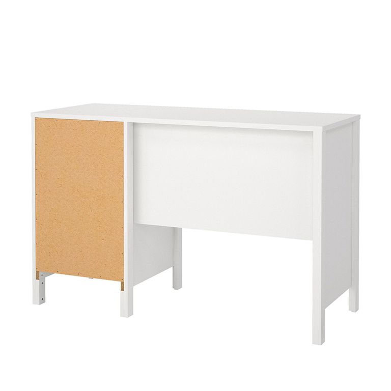 Madrid Desk - 3 Drawer - White