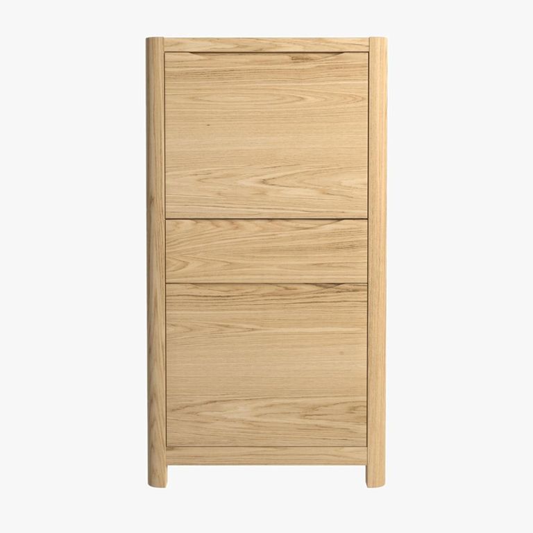 Stockholm Office Unit - 1 Door 1 Drawer - Oak