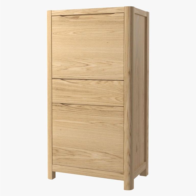 Stockholm Office Unit - 1 Door 1 Drawer - Oak
