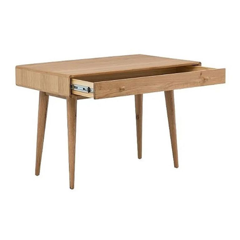 Jenson Oak Writing Desk - 1 Drawer