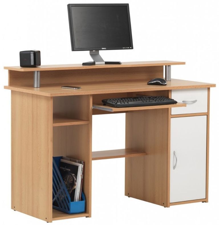 Alaska Beech Computer Desk - AW12362-BC