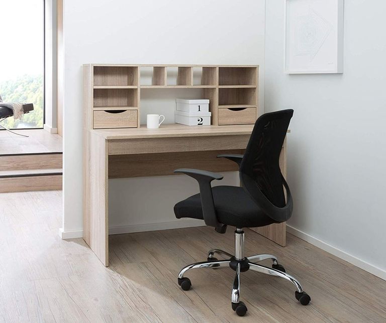 Albans Light Oak Workstation - AW2120