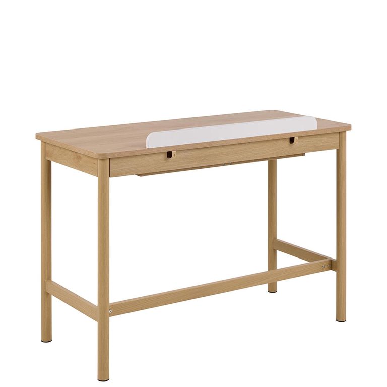 Alpena Office Desk - 1 Drawer - Oak