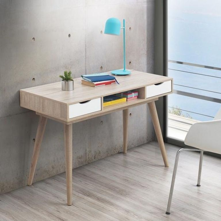 Anson 2 Drawer Desk - Variant Available
